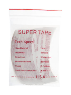 چسب کلاه گیس سوپر تیپ مدل 01 بسته 36 عددی