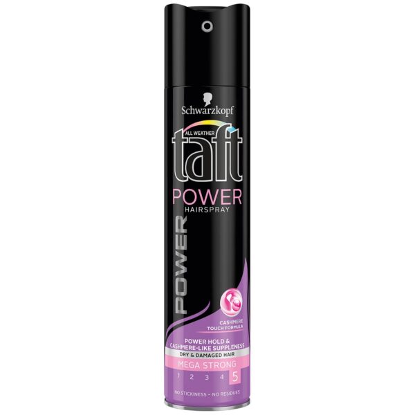 اسپری نگهدارنده حالت مو تافت مدل Power Hair Spray حجم 250 میلی لیتر