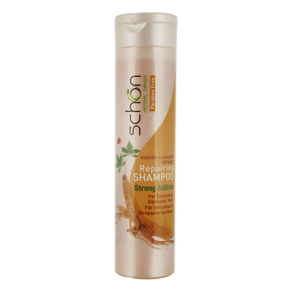 شامپو مو شون مدل Keratin & Ginseng  حجم 400 میلی لیتر