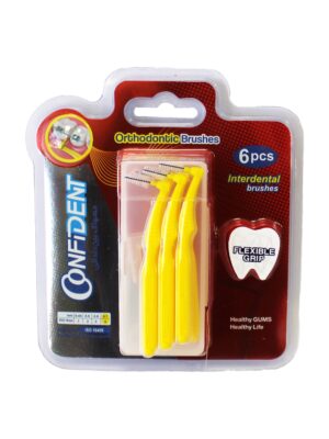 مسواک بین دندانی کانفیدنت سایز 4 بسته 6 عددی