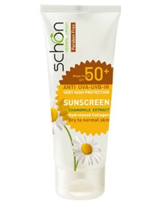 کرم ضد آفتاب شون با رنگ بژ +SPF50