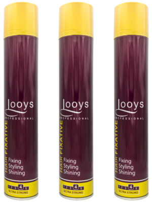 اسپری نگهدارنده حالت مو لویز مدل Ultra Strong حجم 500 میلی لیتر مجموعه 3 عددی