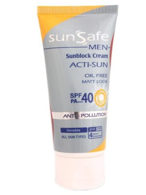 کرم ضد آفتاب آقایان سان سیف SPF40