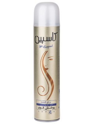 اسپری براق کننده مو Caspian مدل Hair Spray Glossy حجم 250 میلی لیتر