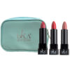 رژ لب جامد بکا کد LS8021019 مجموعه 3 عددی به همراه کیف لوازم آرایش کد VG (مشخصات کامل+خرید)