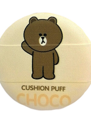 پد آرایشی چوکو مدل خرس قهوه ای
