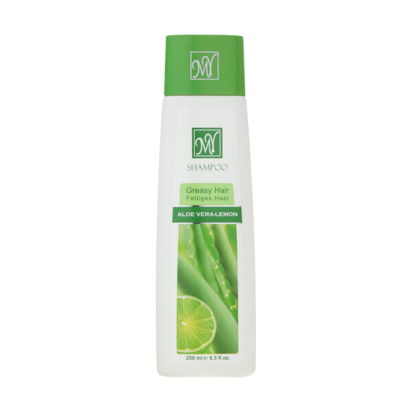 شامپو مای مدل Aloevera Lemon مناسب موهای چرب حجم 250 میلی لیتر