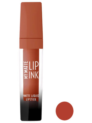 رژ لب مایع گلدن رز مدل Ink شماره 04