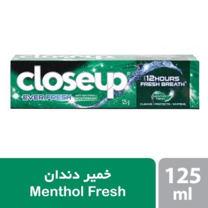 خمیر دندان کلوس آپ سری Ever Fresh مدل Menthol Fresh مقدار 125 گرم