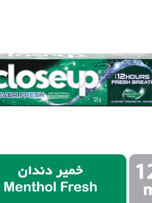 خمیر دندان کلوس آپ سری Ever Fresh مدل Menthol Fresh مقدار 125 گرم