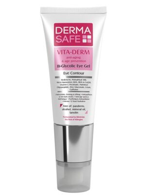 کرم ژل دور چشم درماسیف مدل vita-derm حجم 20 میلی لیتر