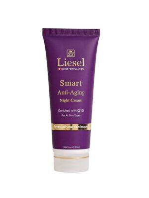 کرم ضد چروک شب لایسل مدل smart anti-aging حجم 50 میلی لیتر