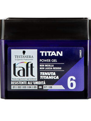 ژل مو تافت مدل Titan Tenuca Titanica حجم 250 میلی لیتر