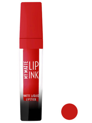 رژ لب مایع گلدن رز مدل Ink شماره 08
