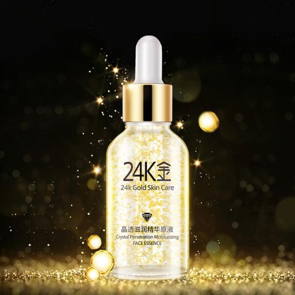 سرم ضد چروک ایمجز مدل 24K GOLD SKIN CARE حجم 30 میلی لیتر