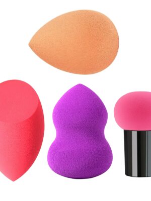 پد آرایشی مدل puff مجموعه 4 عددی