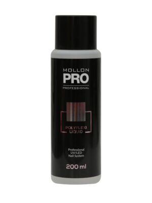 کلینزر کاشت ناخن مولون پرو مدل Polyflexi حجم 200 میلی لیتر