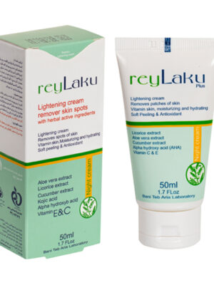 کرم ترمیم کننده ری لاکو مدل آلوئه ورا حجم 50 میلی لیتر