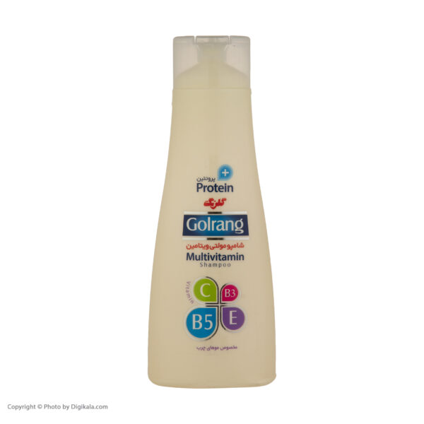 شامپو مولتی ویتامین مو چری گلرنگ سری Plus Protein مدل Oily Hair وزن 400 گرم