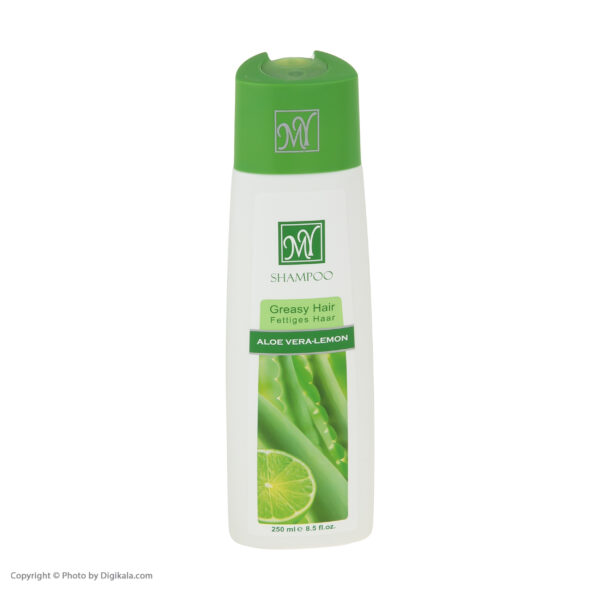 شامپو مای مدل Aloevera Lemon مناسب موهای چرب حجم 250 میلی لیتر