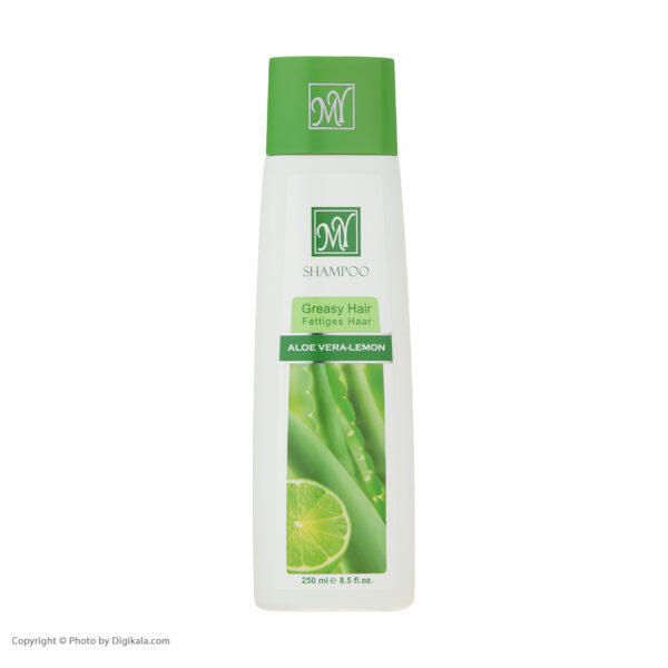 شامپو مای مدل Aloevera Lemon مناسب موهای چرب حجم 250 میلی لیتر