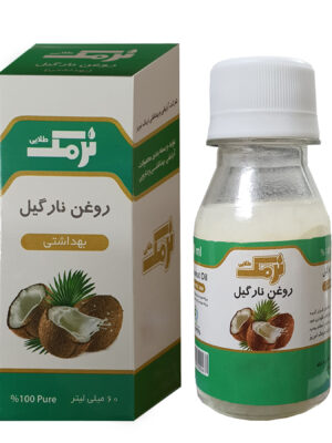 روغن نارگیل نرمک طلایی حجم 60 میلی لیتر