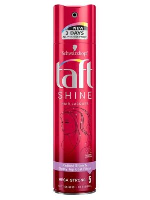 اسپری مو تافت مدل Shine glossy حجم 230 میلی لیتر