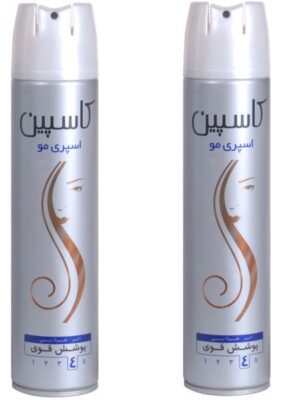 اسپری مو کاسپین مدل کلاسیک حجم 250 میلی لیتر مجموعه 2 عددی