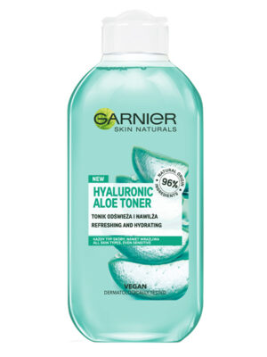 تونر پاک کننده صورت گارنیه مدل Aloe حجم 200 میلی لیتر