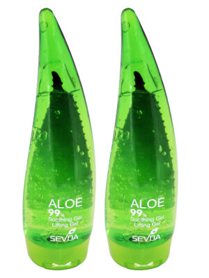 ژل ضد چروک سودا مدل آلوئه ورا حجم 250 میلی لیتر مجموعه 2 عددی