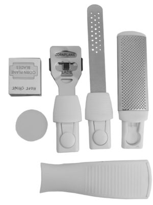 ست سوهان و تیغ پا مدل PRO مجموعه 6 عددی