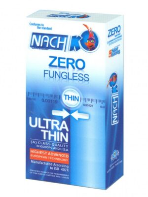 کاندوم ناچ کدکس مدل Zero Fungless بسته 12 عددی