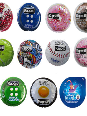 کاندوم کاپوت مجموعه 10 عددی به همراه کاندوم ناچ کدکس مدل بلیسر