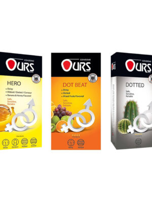 کاندوم اورز کد 10 مجموعه 3 عددی