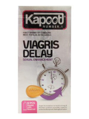 کاندوم کاپوت مدل Viagris Delay بسته 12 عددی