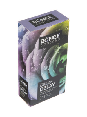 کاندوم بونکس مدل Classic Delay بسته 12 عددی