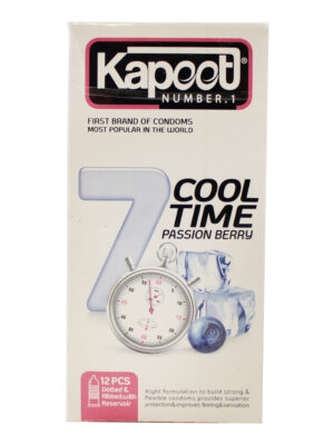 کاندوم کاپوت مدل 7Cool Time بسته 12 عددی