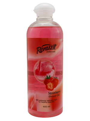 ژل شستشو رینو زیت مدل Strawberry حجم 400 میلی لیتر