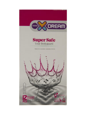 کاندوم ایکس دریم مدل Super Safe بسته 12 عددی