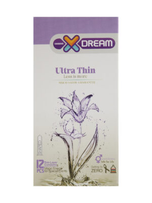 کاندوم ایکس دریم مدل Ultra Thin بسته 12 عددی
