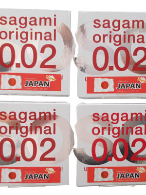 کاندوم ساگامی مدل نرمال بسته 4 عددی