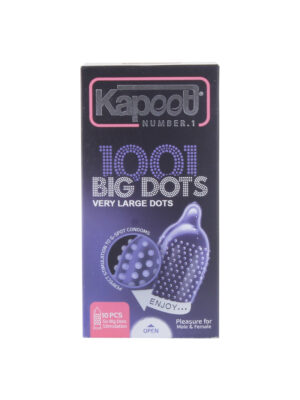 کاندوم کاپوت مدل BIG DOTS بسته 10 عددی