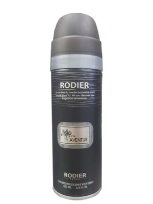اسپری بدن مردانه رودیر مدل Aventus حجم 200 میلی لیتر