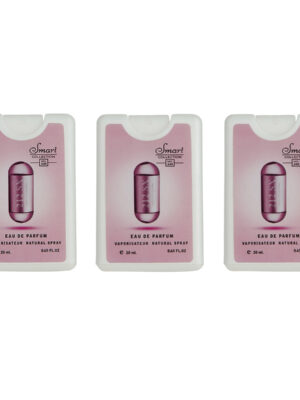 عطر جیبی زنانه اسمارت کالکشن مدل 212sx حجم 20 میلی لیتر مجموعه 3 عددی