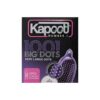 کاندوم کاپوت مدل BIG DOTS بسته 3 عددی (مشخصات کامل+خرید)