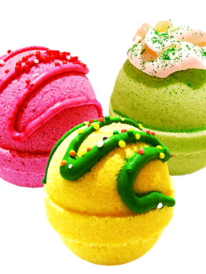 کوکتل نمک حمام اور مدل Sweets RGY وزن ۱۱۵ گرم بسته 3 عددی
