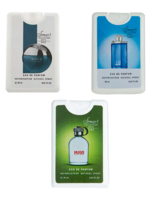 عطر جیبی مردانه اسمارت کالکشن مدل smt815 حجم 20 میلی لیتر مجموعه 3 عددی