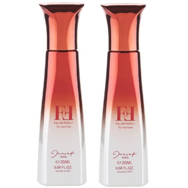 عطر جیبی زنانه ژک ساف مدل FF حجم 20 میلی لیتر بسته 2 عددی