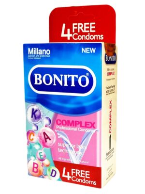 کاندوم بونیتو مدل complex بسته 16 عددی