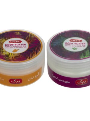 کره بدن بببک مدل A&M حجم 200 میلی لیتر مجموعه 2 عددی